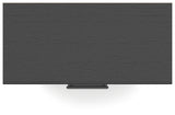 Jonnifer Black/Gray Chest of Drawers