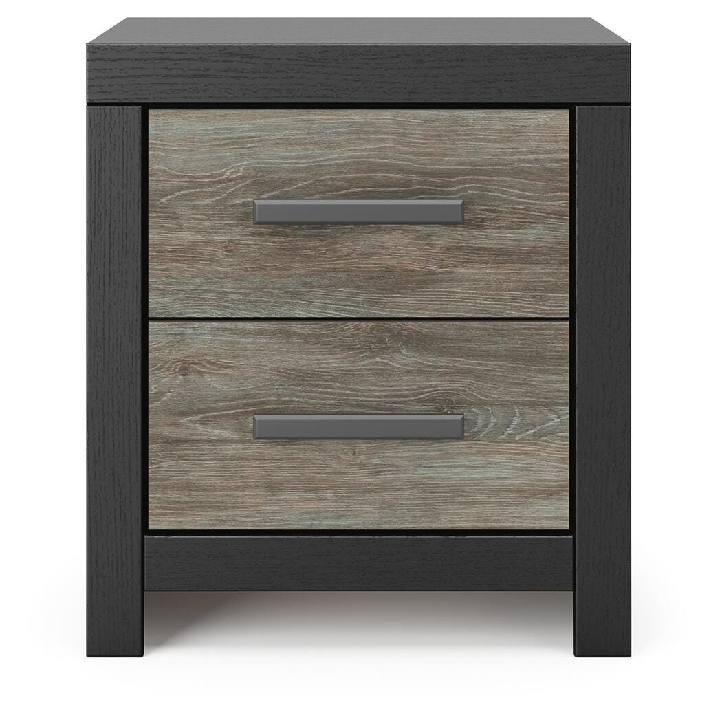 Broachmyn Black Dresser and 2 Nightstands