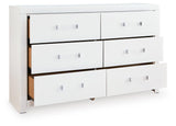 Raechalla White Dresser