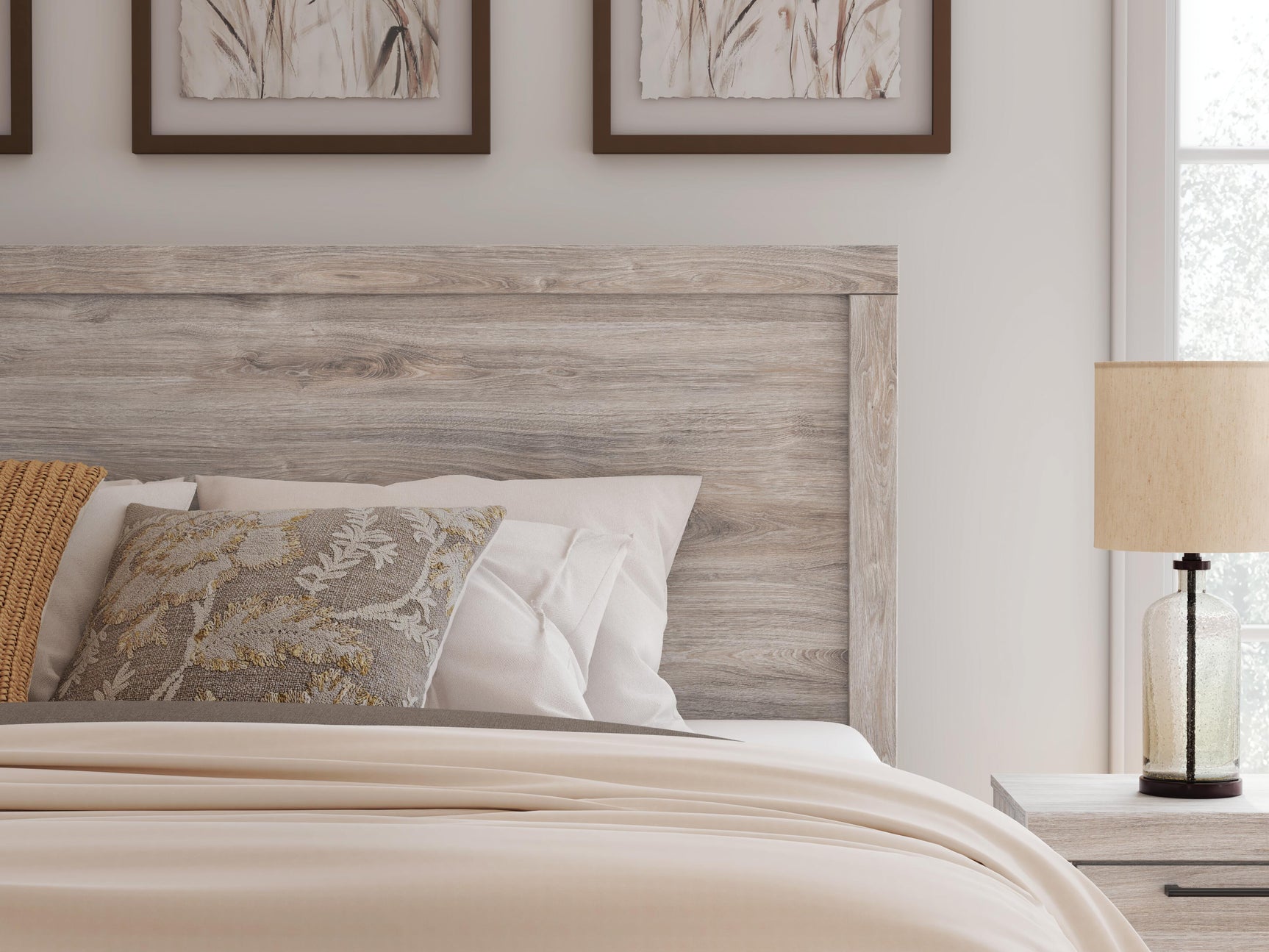 Jonnifer Gray Queen Panel Bed