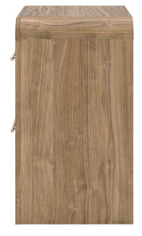 Gramburg Warm Natural Brown Two Drawer Nightstand (Online Special Price)