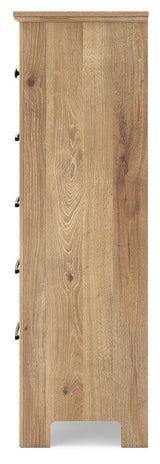 Fenderport Tan Chest of Drawers