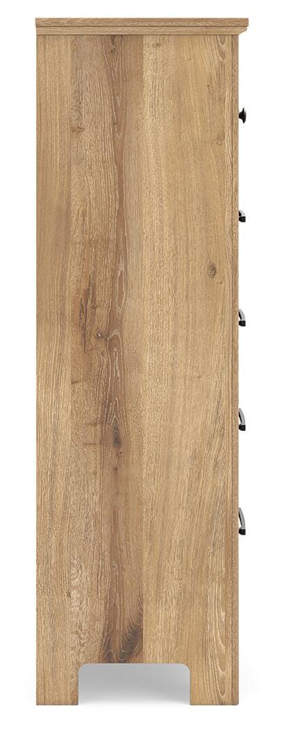 Fenderport Tan Chest of Drawers