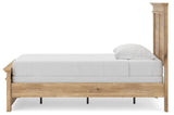 Fenderport Tan Twin Panel Bed (Online Special Price)