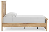 Fenderport Tan Twin Panel Bed (Online Special Price)