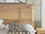 Fenderport Tan Full Panel Storage Bed with Storage Footboard and Under Bed Storage