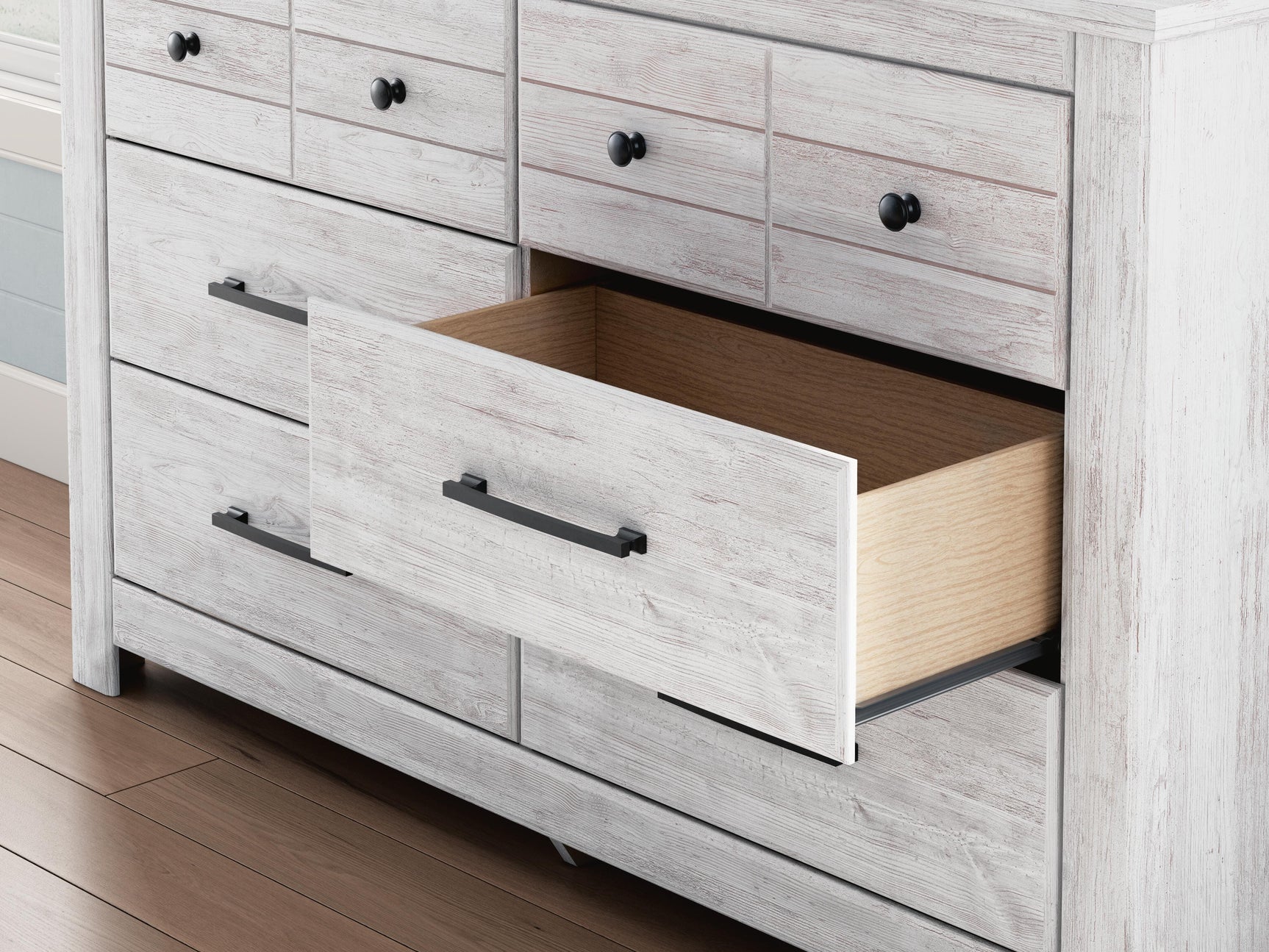 Fenderport Whitewash Dresser