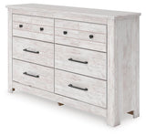 Fenderport Whitewash Dresser (Online Special Price)