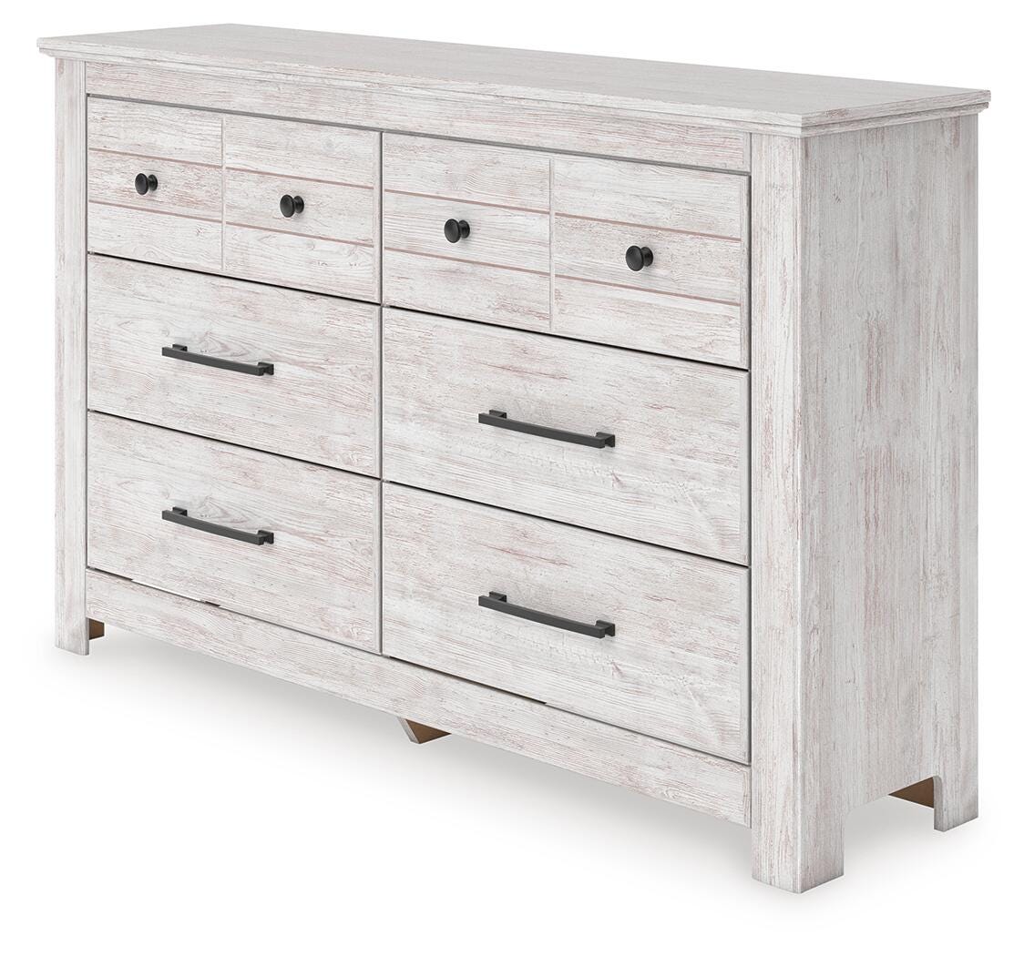 Fenderport Whitewash Dresser