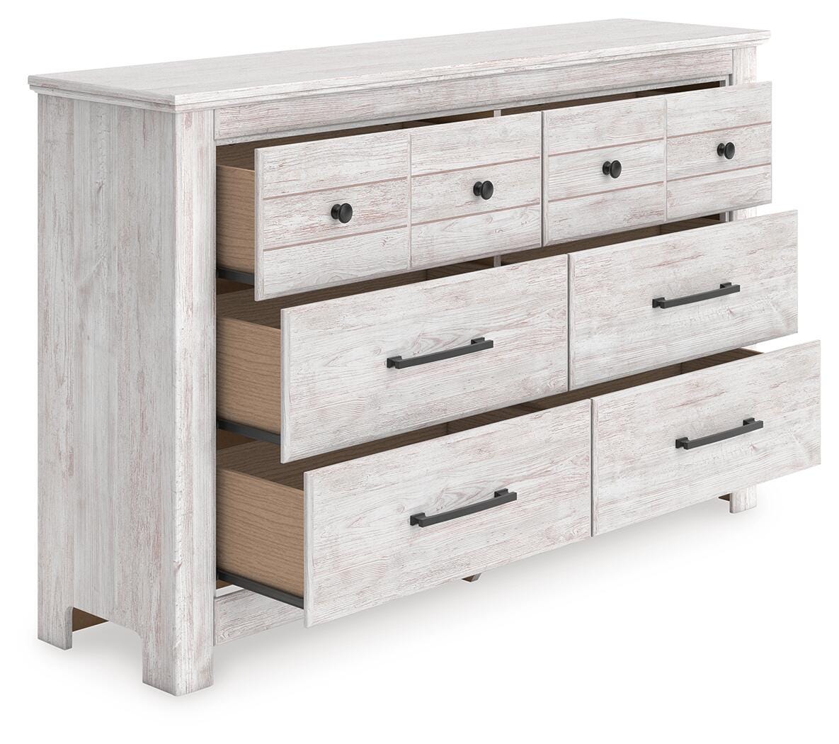 Fenderport Whitewash Dresser