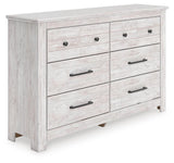 Fenderport Whitewash Dresser