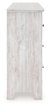 Fenderport Whitewash Dresser
