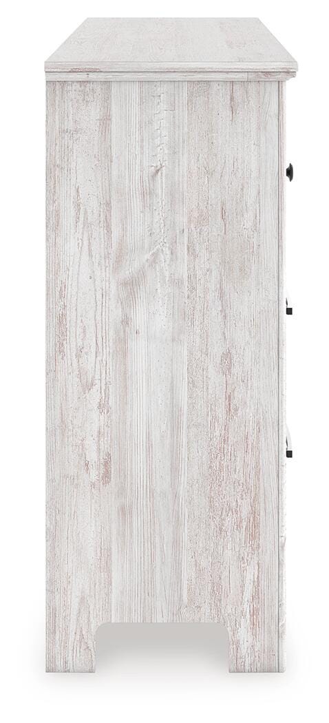 Fenderport Whitewash Dresser