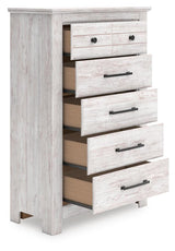 Fenderport Whitewash Chest of Drawers (Online Special Price)
