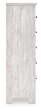 Fenderport Whitewash Chest of Drawers (Online Special Price)