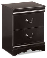 Huey Vineyard Black Nightstand - Ornate Home