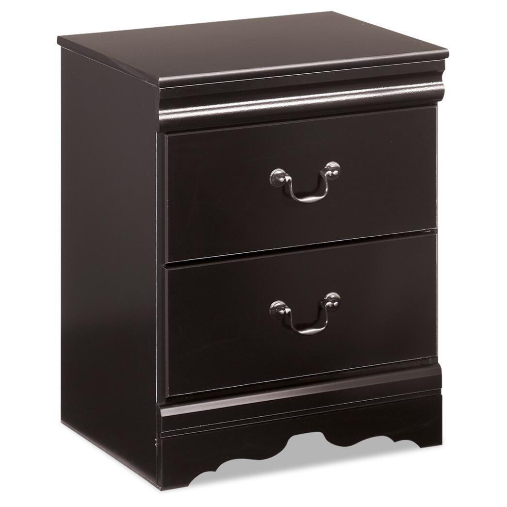 Huey Vineyard Black Dresser, Mirror, Chest and 2 Nightstands (Online Special Price)
