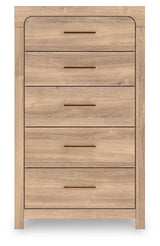 Hollymount Tan Chest of Drawers