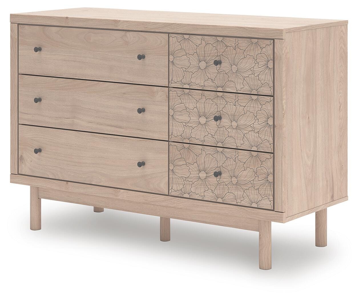 Shapella Tan Dresser