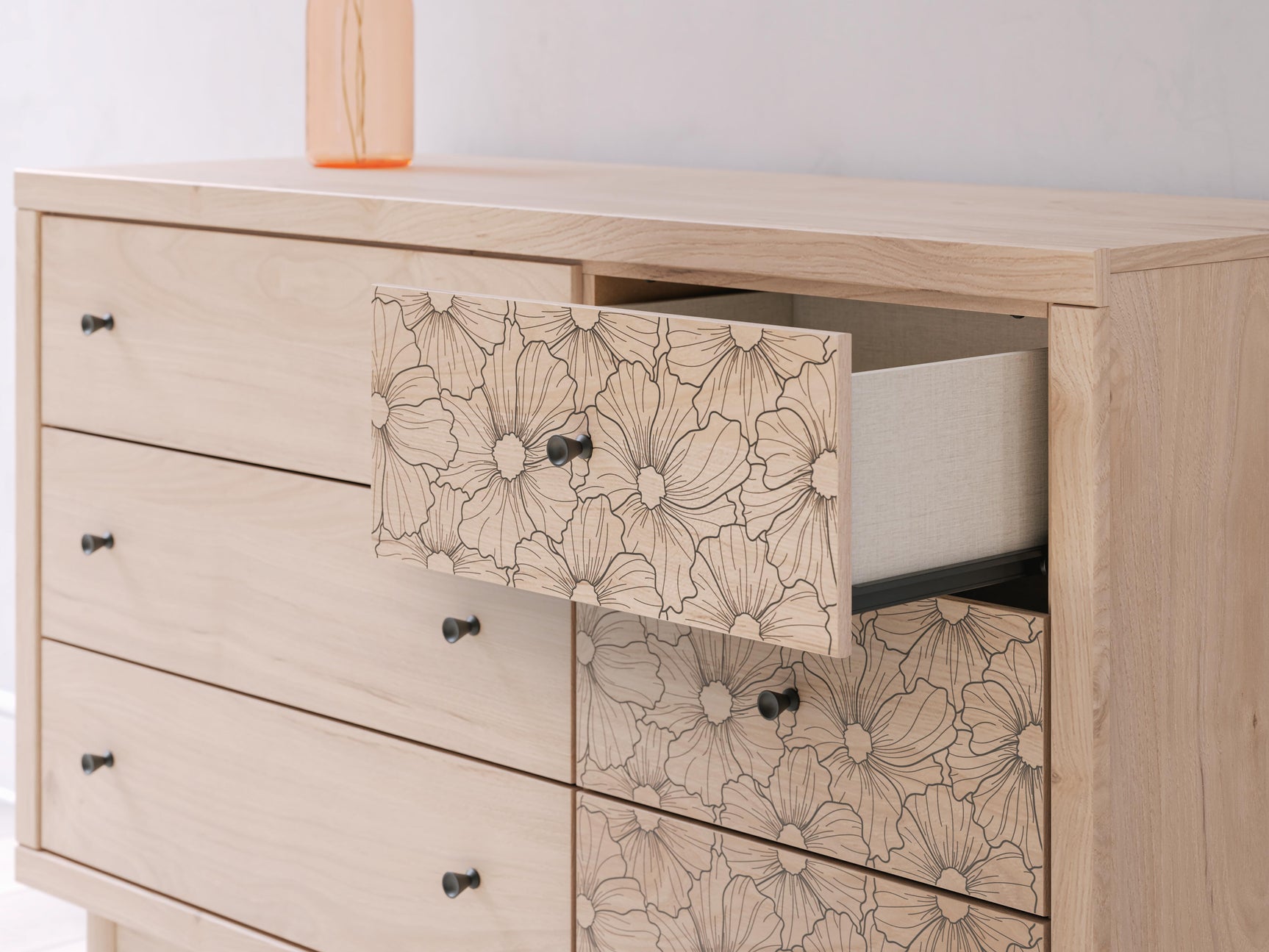 Shapella Tan Dresser
