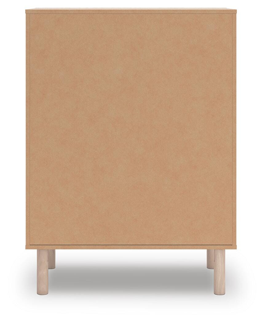 Shapella Tan Chest of Drawers