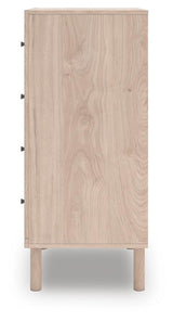 Shapella Tan Chest of Drawers