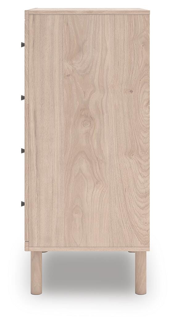 Shapella Tan Chest of Drawers