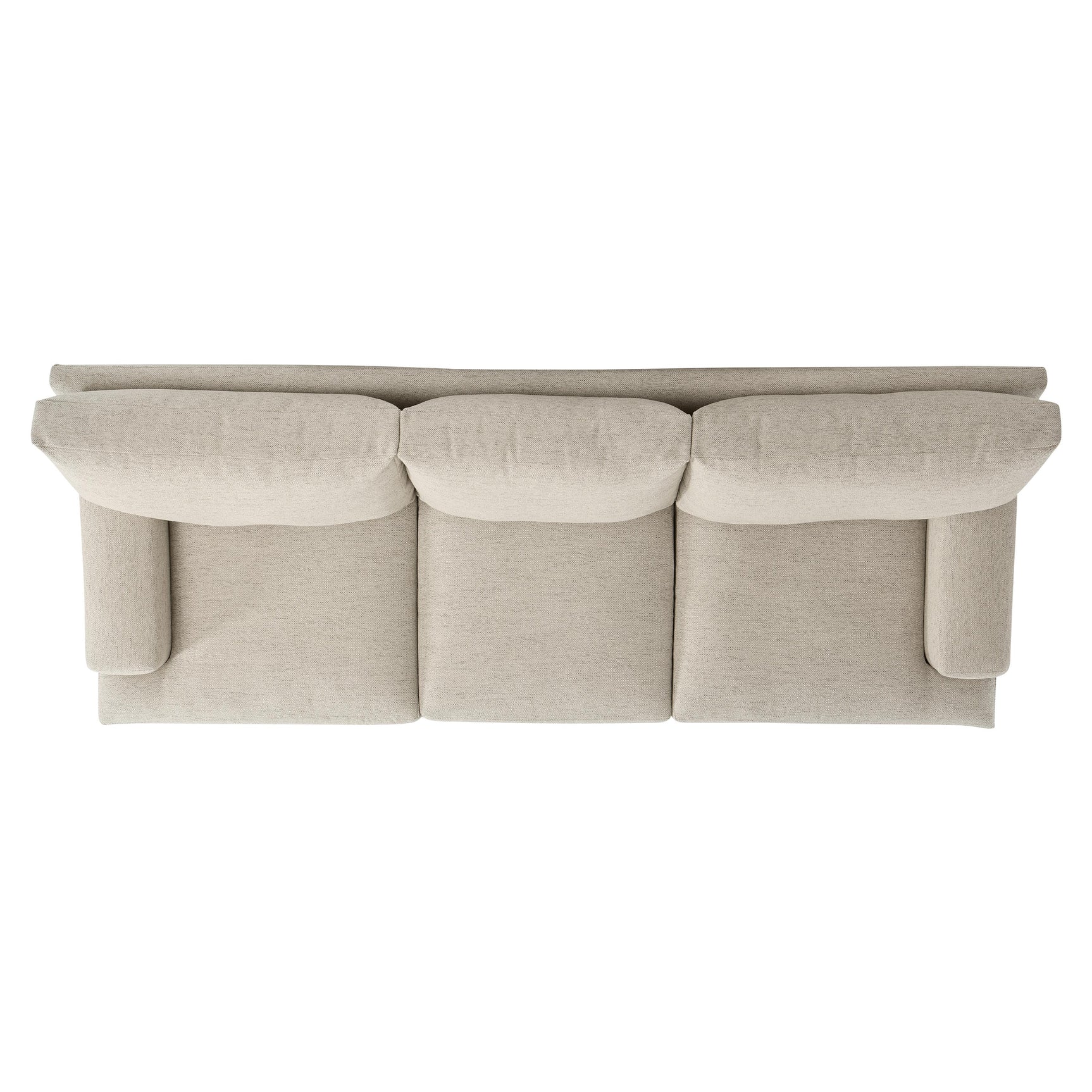 Fairfax Oatmeal Sofa Without Pillows