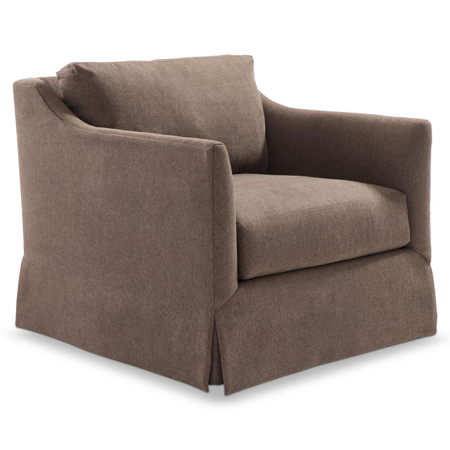 Langley Swivel Chair Without Pillows