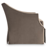 Clayton Ivory Swivel Chair