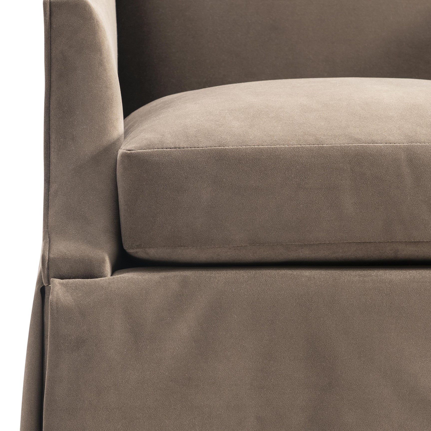 Clayton Ivory Swivel Chair