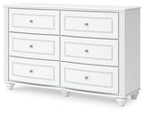 Maylilly White Dresser