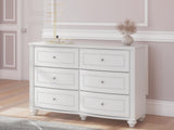 Maylilly White Dresser