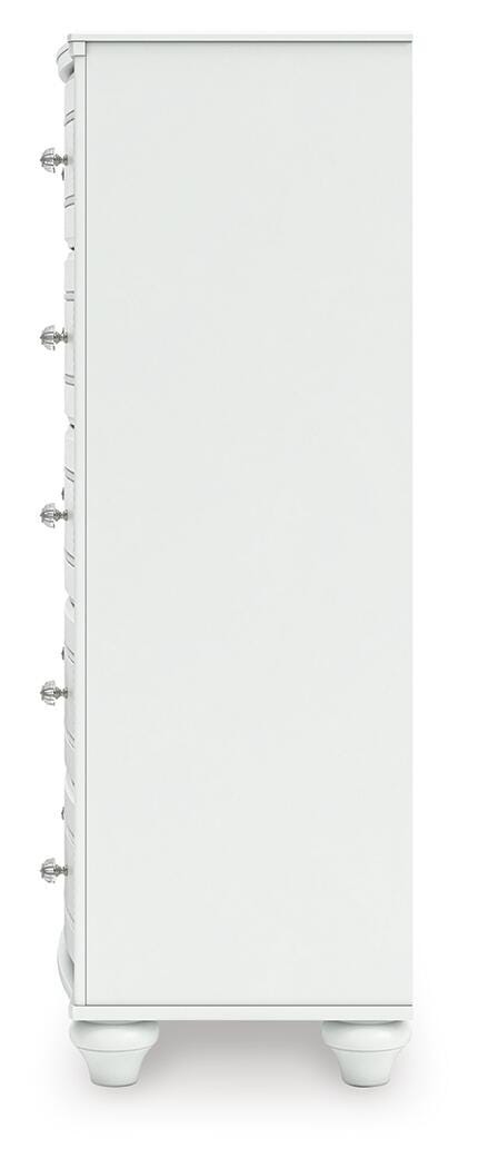 Maylilly White Chest of Drawers (Online Special Price)