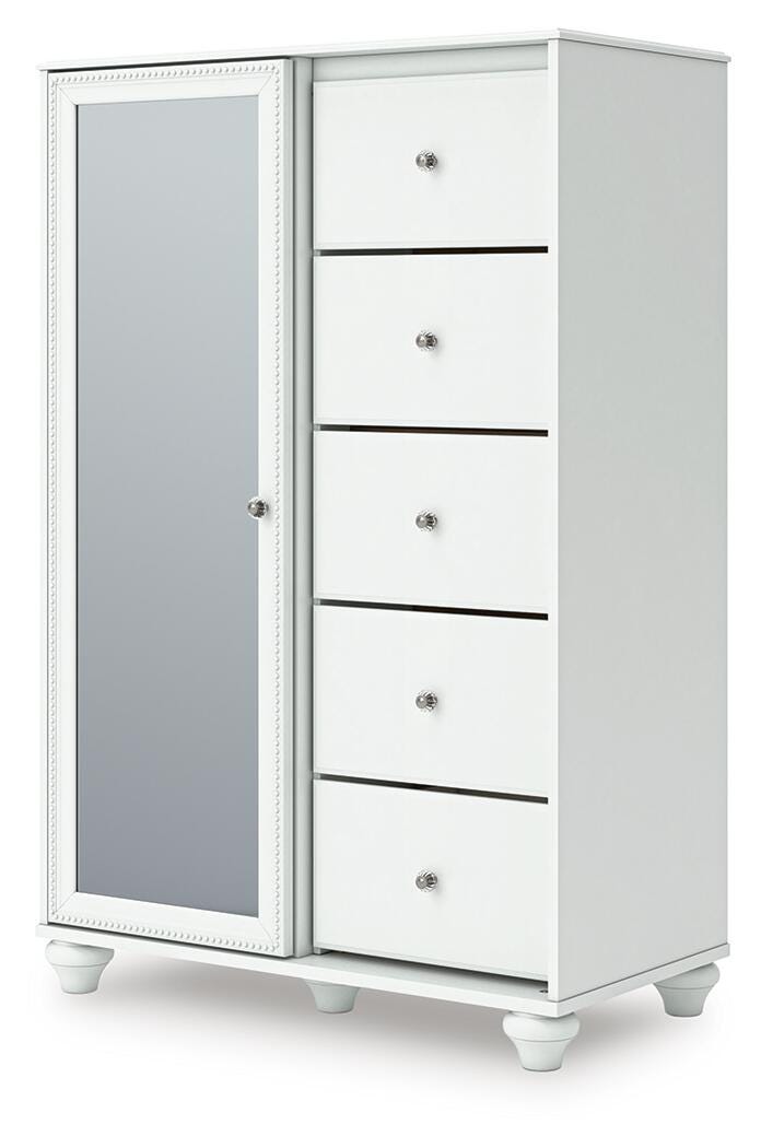 Maylilly White Dressing Chest