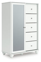 Maylilly White Dressing Chest