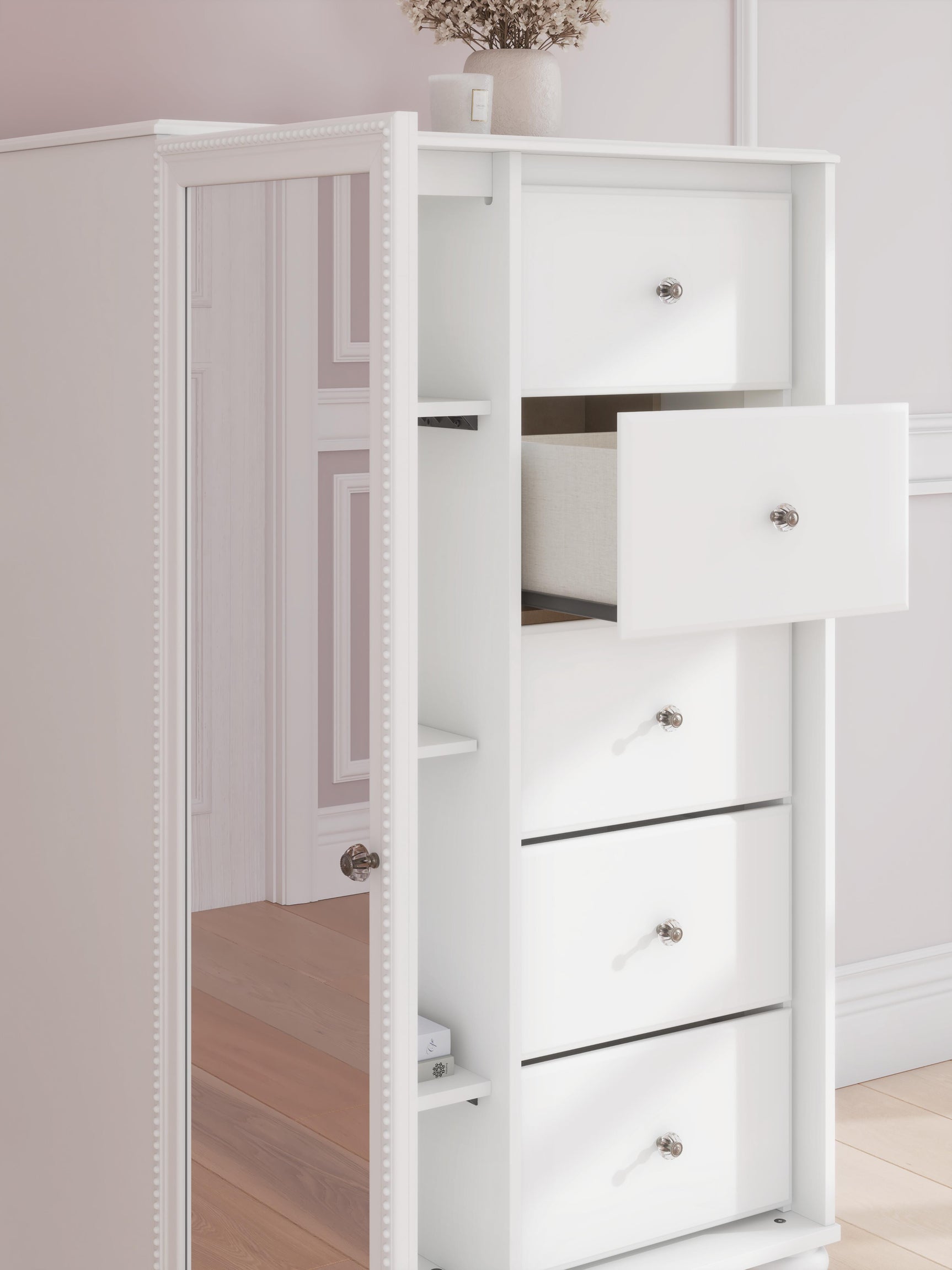 Maylilly White Dressing Chest (Online Special Price)