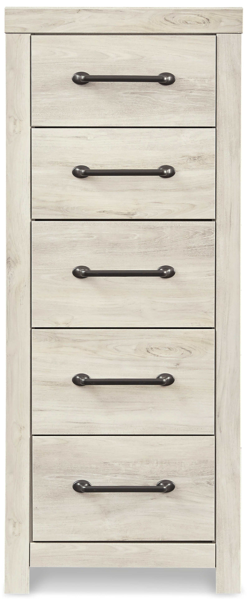 Cambeck Whitewash Narrow Chest of Drawers - Ornate Home