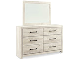 Cambeck Whitewash Dresser & Mirror - Ornate Home