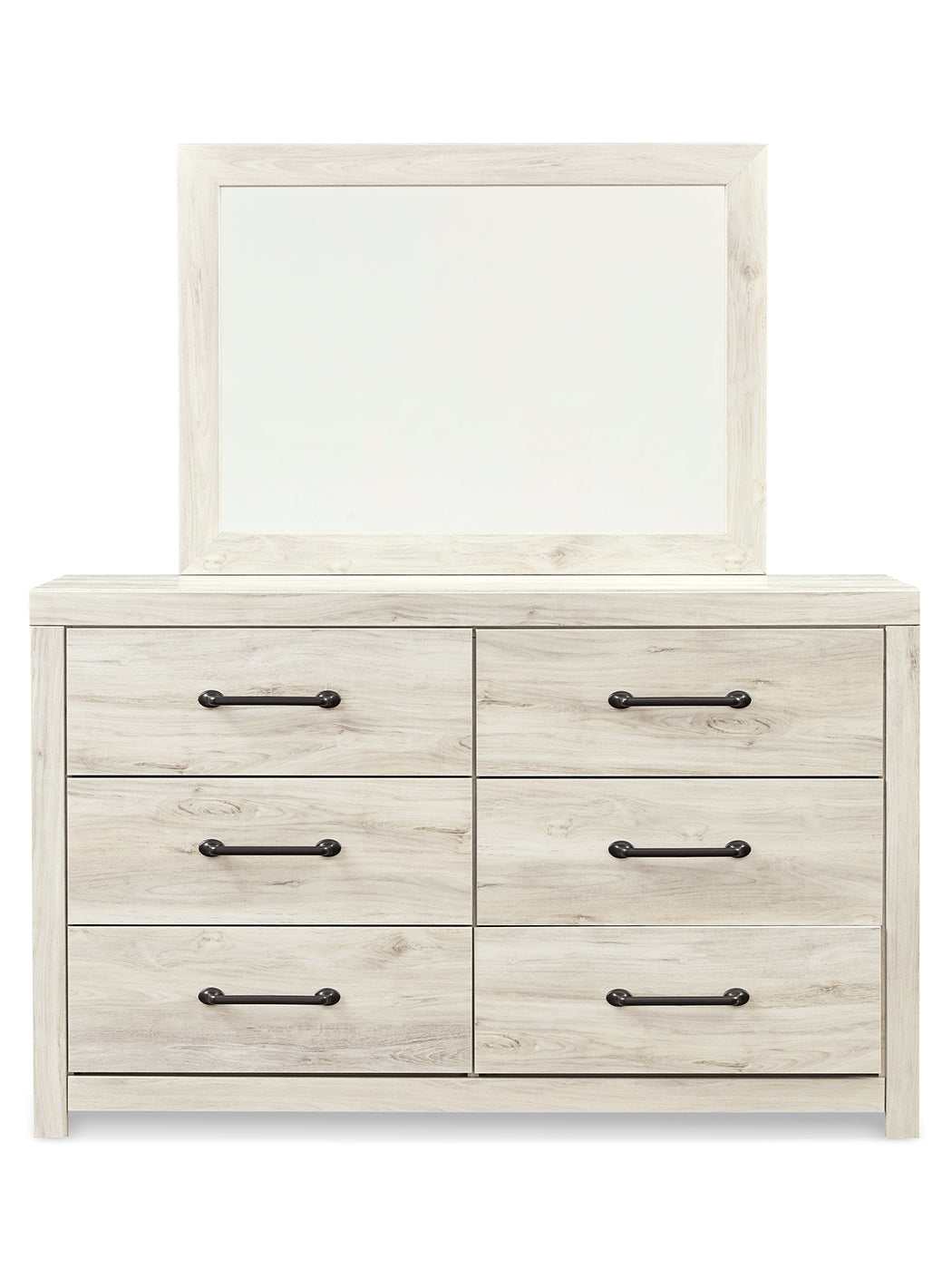 (Online Special Price) Cambeck Whitewash Twin Panel Bedroom Set w/ 2 Storage Drawers - Ornate Home