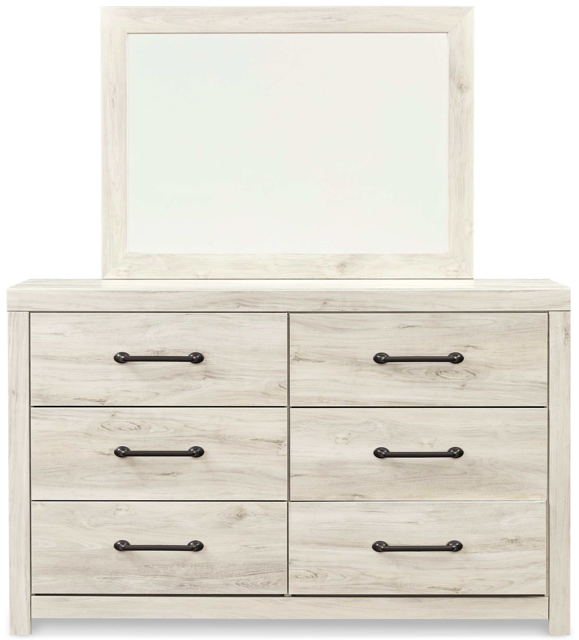 (Online Special Price) Cambeck Whitewash King Panel Bedroom Set w/ 2 Storage Drawers - Ornate Home