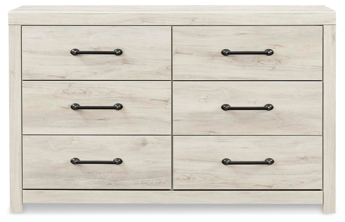 Cambeck Whitewash Dresser, 2 Chests and 1 Nightstand (Online Special Price)