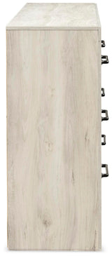 Cambeck Whitewash King Panel Bed, Dresser and 2 Nightstands (Online Special Price)