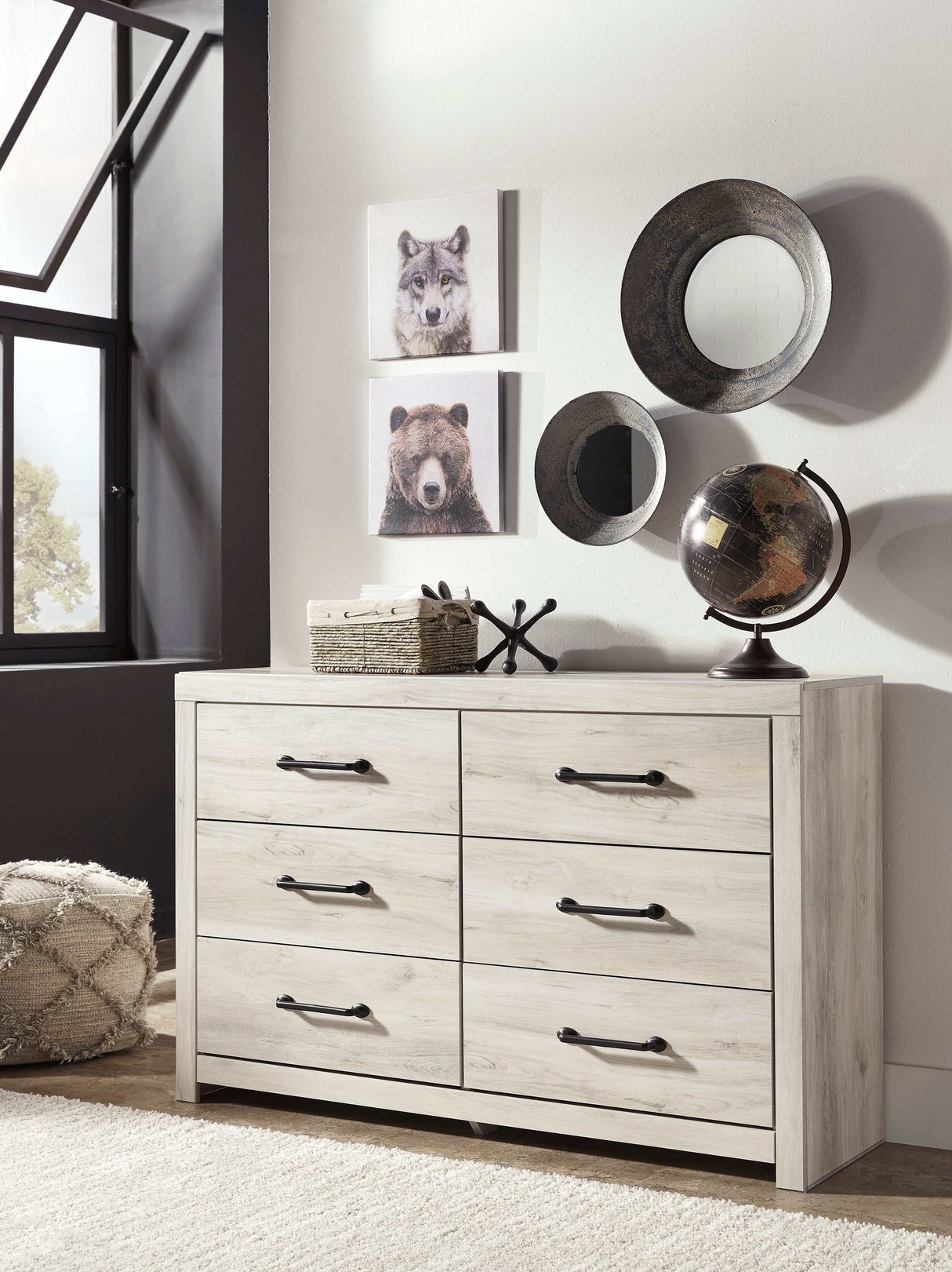 Cambeck Whitewash Dresser - Ornate Home