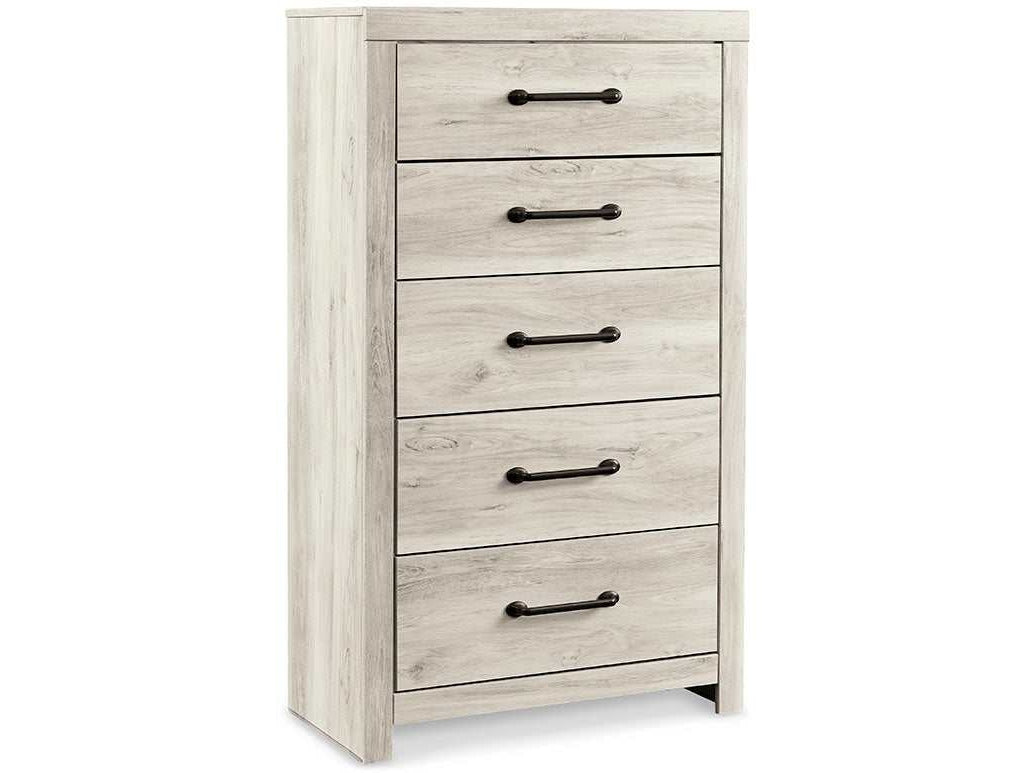 Cambeck Whitewash Chest of Drawers - Ornate Home