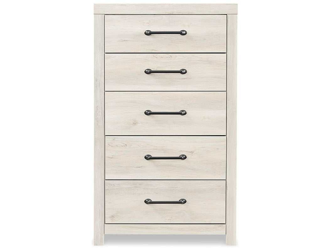 Cambeck Whitewash Chest of Drawers - Ornate Home