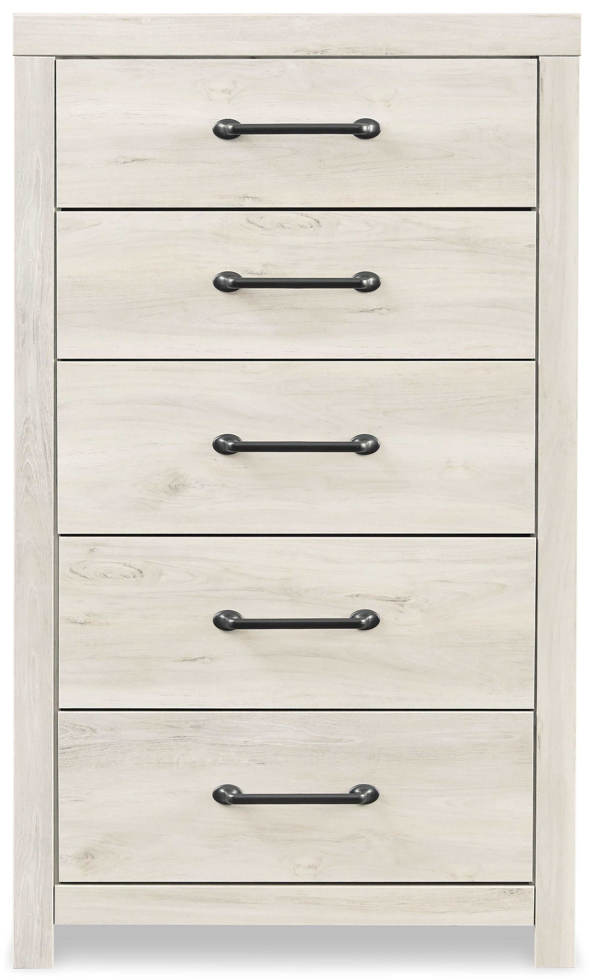 (Online Special Price) Cambeck Whitewash Twin Panel Bedroom Set w/ 4 Storage Drawers - Ornate Home