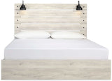 Cambeck Whitewash King Panel Bed - Ornate Home