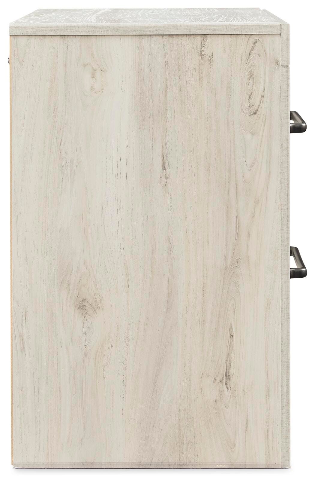 Cambeck Whitewash King Panel Bed, Dresser and 2 Nightstands (Online Special Price)