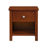 Rowe Gray 1-Drawer Nightstand